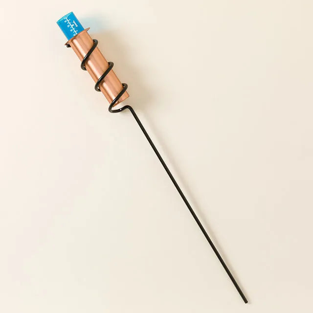 Archimedes Principle Copper Rain Gauge Oh Crow