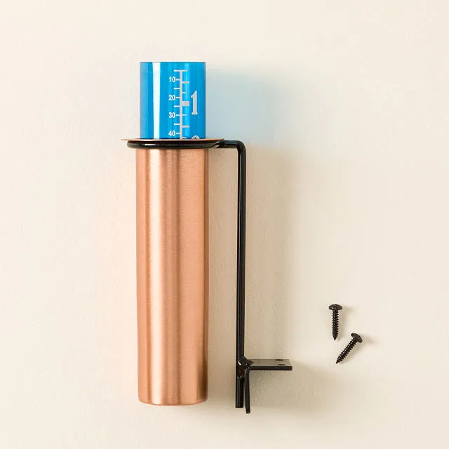 Archimedes Principle Copper Rain Gauge Oh Crow