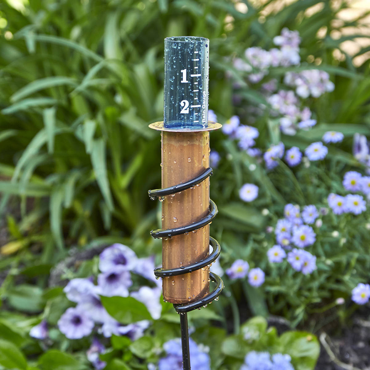 Archimedes Principle Copper Rain Gauge Oh Crow