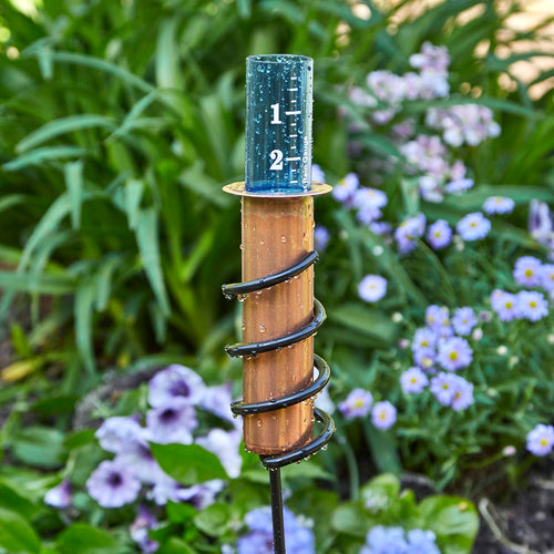 Archimedes Principle Copper Rain Gauge Oh Crow