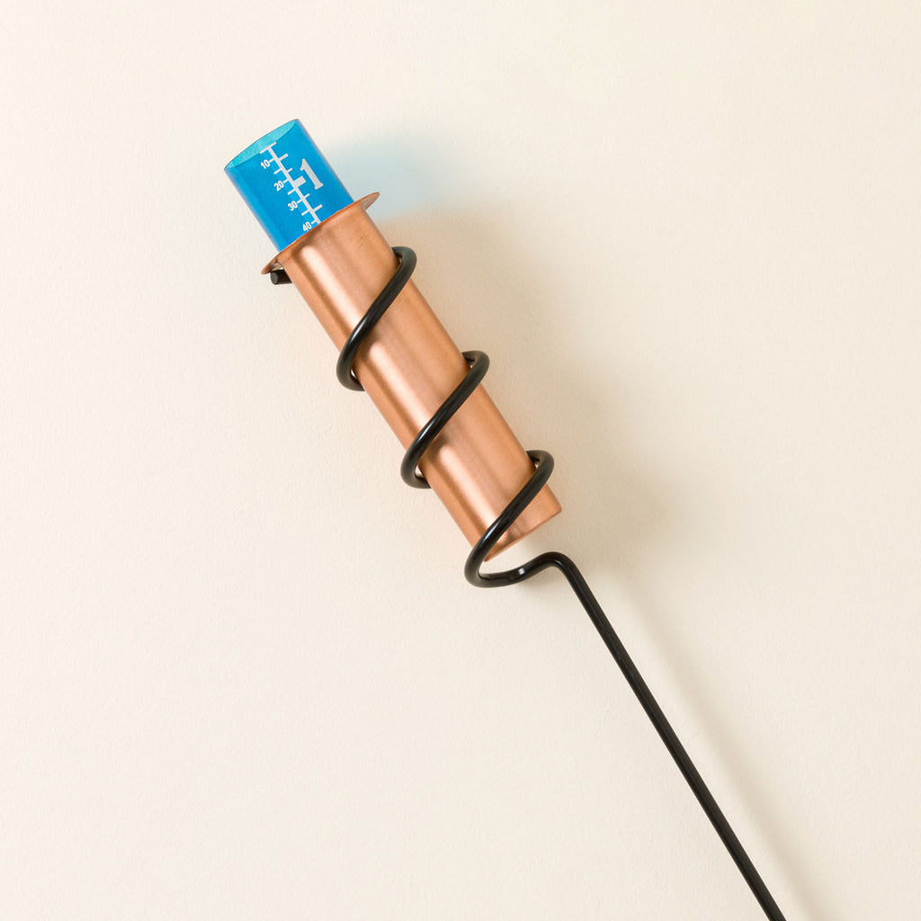 Archimedes Principle Copper Rain Gauge Oh Crow