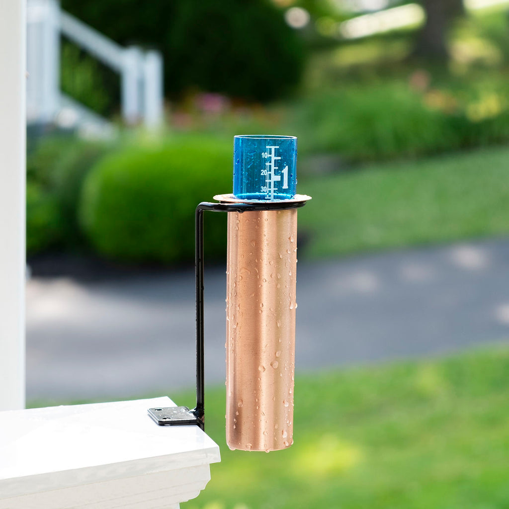 Archimedes Principle Copper Rain Gauge Oh Crow