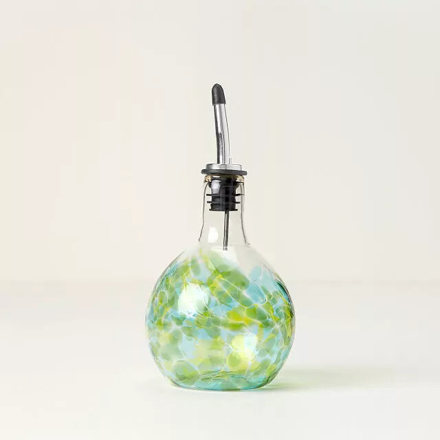 Handblown Glass Olive Oil Pourer