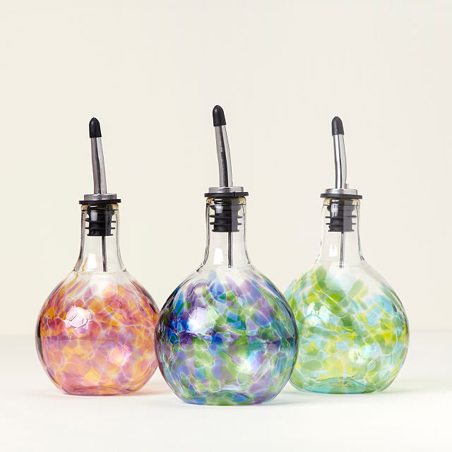 Handblown Glass Olive Oil Pourer