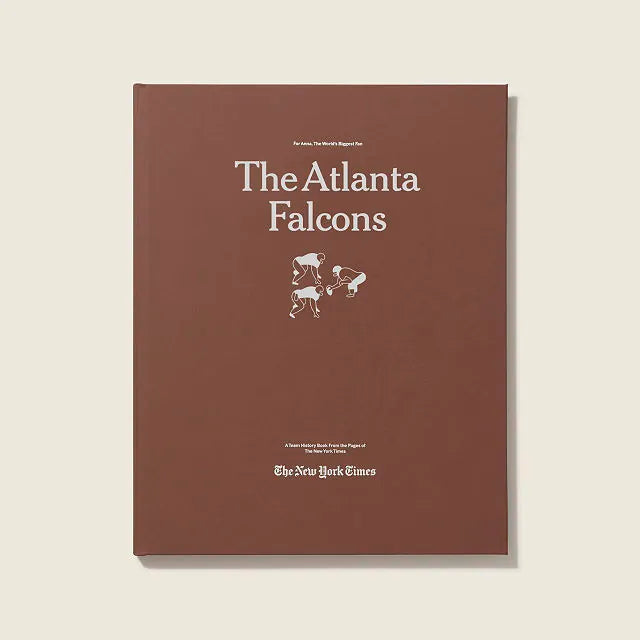 New York Times Custom Football Team Book Vegan Leather