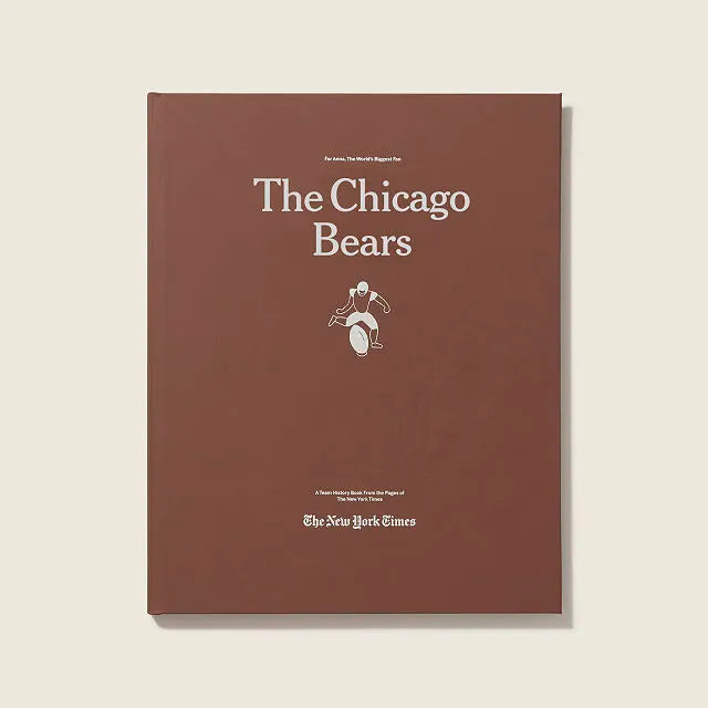 New York Times Custom Football Team Book Vegan Leather