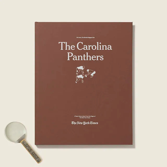 New York Times Custom Football Team Book Vegan Leather