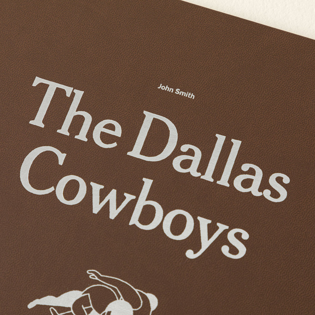 New York Times Custom Football Team Book Vegan Leather