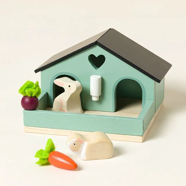 Emotional Support Desk Pets Wooden Animal Set