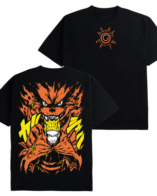 Naruto Uzumaki x Kurama Jinchuriki - Naruto - TShirt Sweatshirt Hoodie ORCA282