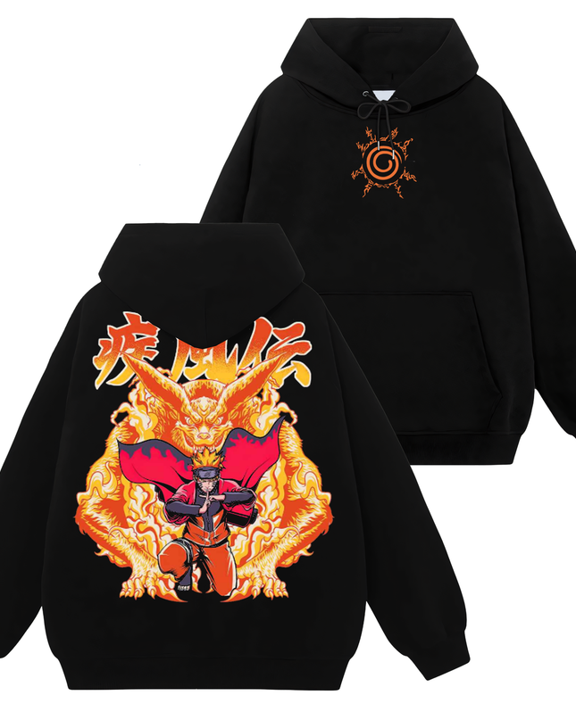 Naruto Uzumaki x Kurama Jinchuriki - Naruto - TShirt Sweatshirt Hoodie ORCA283