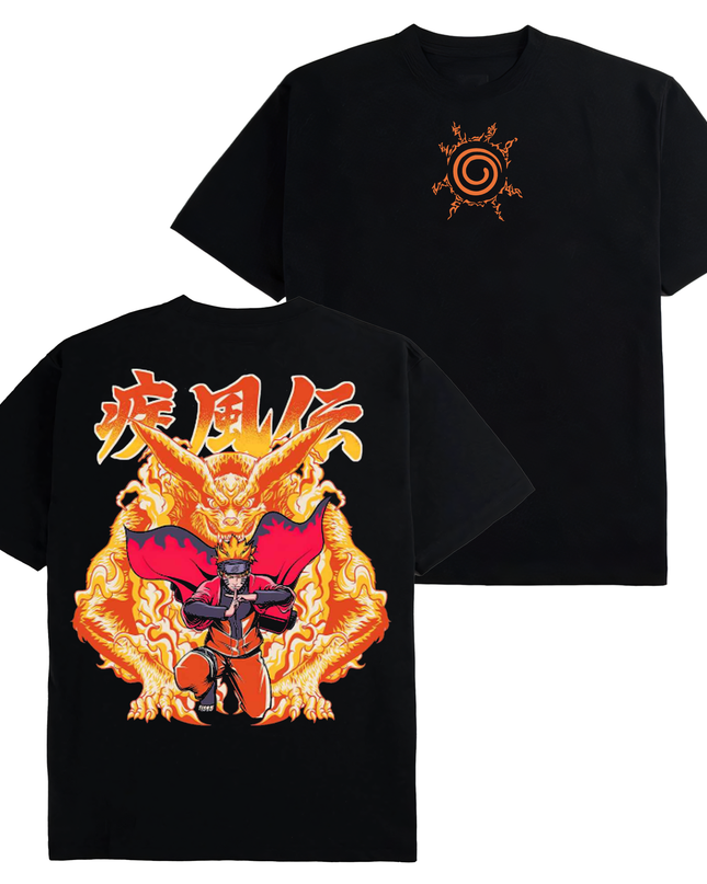 Naruto Uzumaki x Kurama Jinchuriki - Naruto - TShirt Sweatshirt Hoodie ORCA283