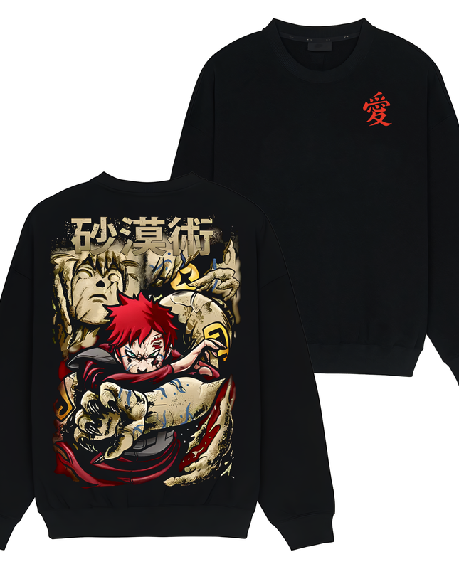 Gaara - Naruto - TShirt Sweatshirt Hoodie ORCA316
