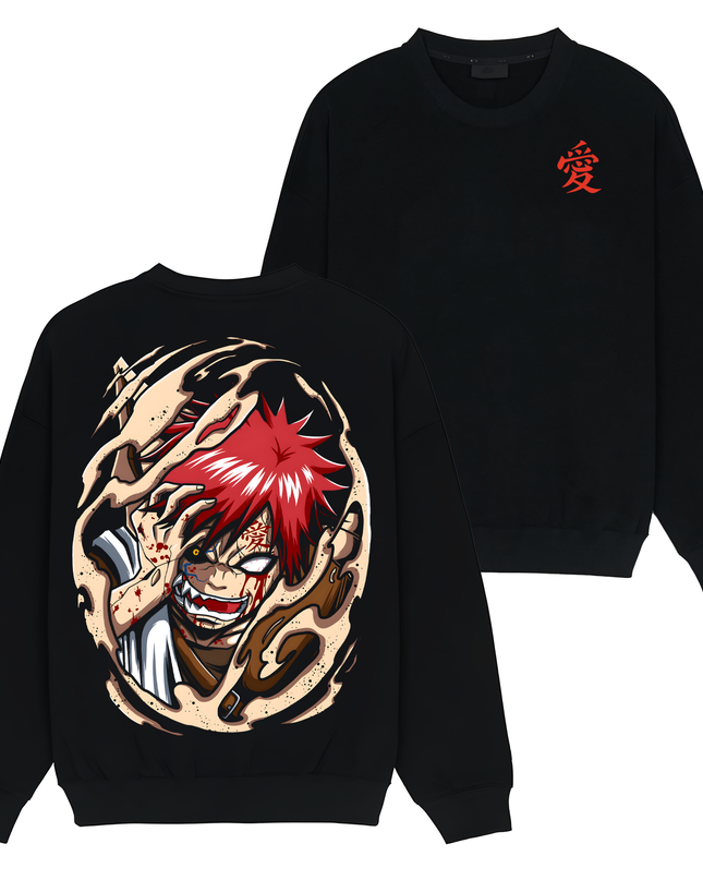 Gaara - Naruto - TShirt Sweatshirt Hoodie ORCA330