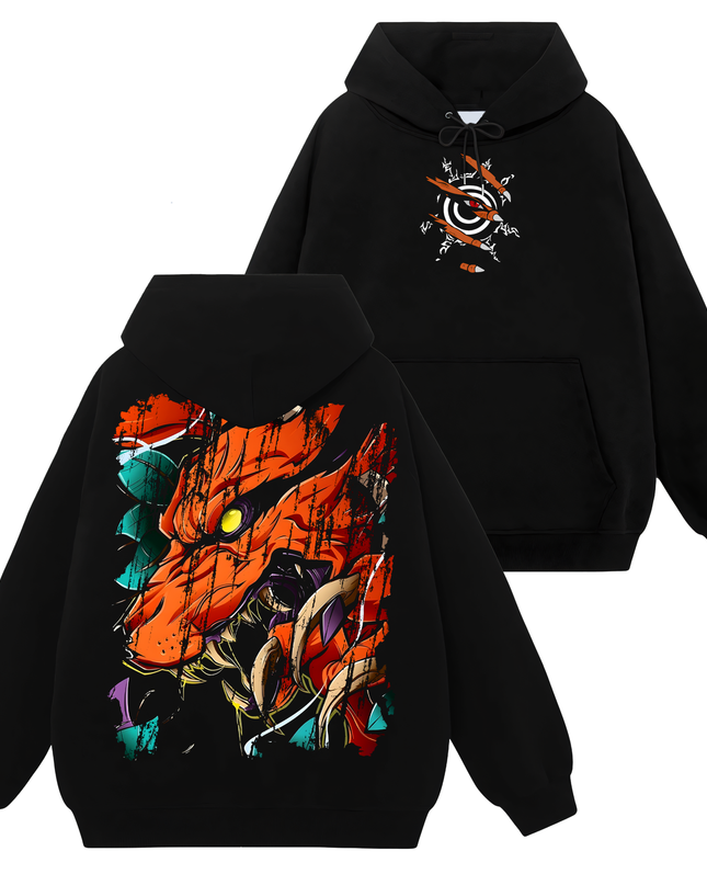 Naruto Uzumaki x Kurama Jinchuriki - Naruto - TShirt Sweatshirt Hoodie ORCA284