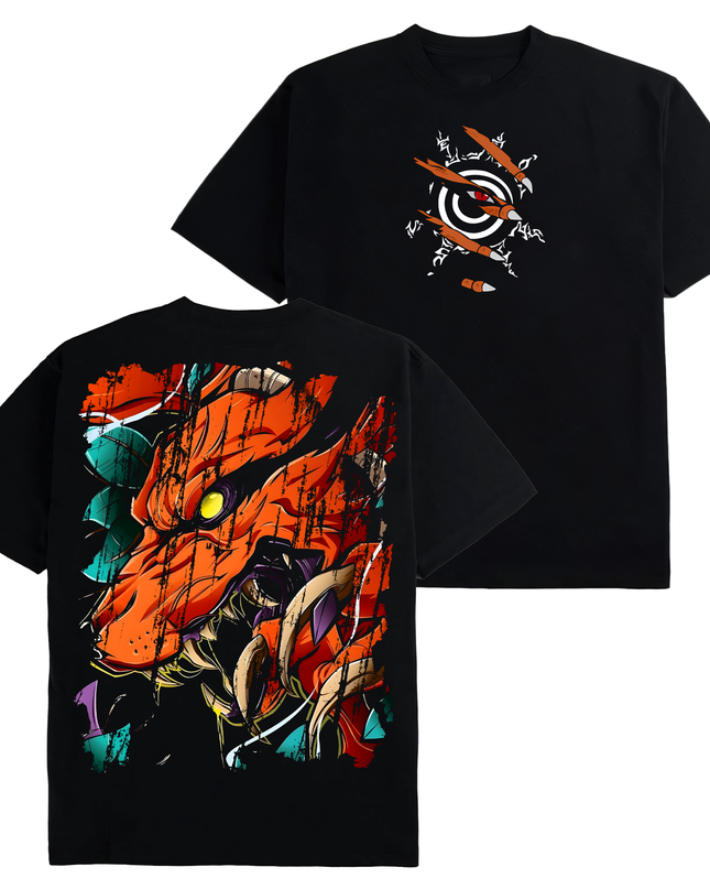 Naruto Uzumaki x Kurama Jinchuriki - Naruto - TShirt Sweatshirt Hoodie ORCA284
