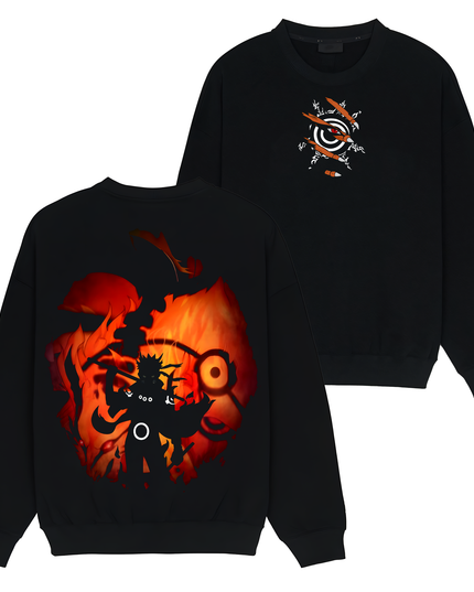 Naruto Uzumaki x Kurama Jinchuriki - Naruto - TShirt Sweatshirt Hoodie ORCA285