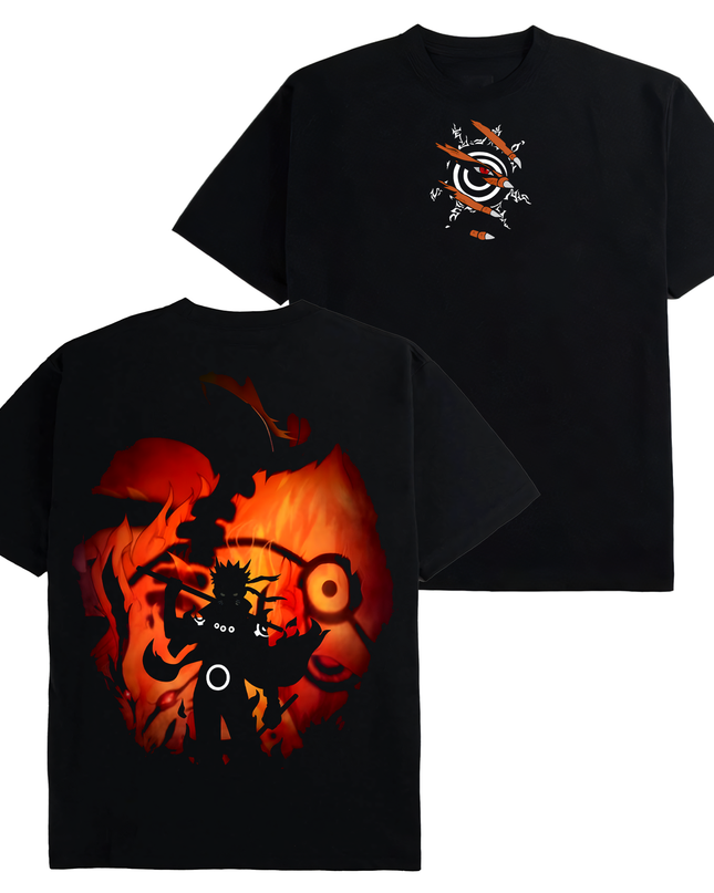 Naruto Uzumaki x Kurama Jinchuriki - Naruto - TShirt Sweatshirt Hoodie ORCA285