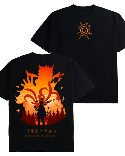 Naruto Uzumaki x Kurama Jinchuriki - Naruto - TShirt Sweatshirt Hoodie ORCA288