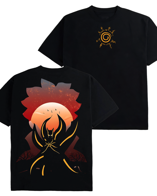 Naruto Uzumaki x Kurama Jinchuriki - Naruto - TShirt Sweatshirt Hoodie ORCA289