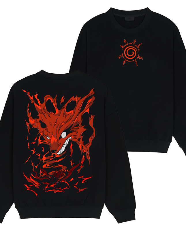 Naruto Uzumaki x Kurama Jinchuriki - Naruto - TShirt Sweatshirt Hoodie ORCA290