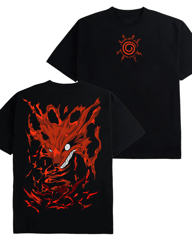 Naruto Uzumaki x Kurama Jinchuriki - Naruto - TShirt Sweatshirt Hoodie ORCA290