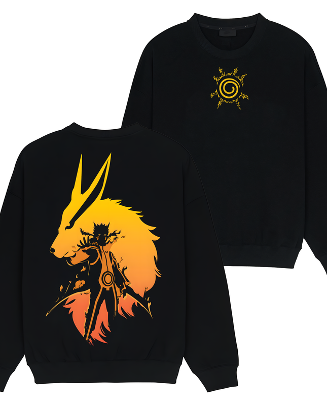 Naruto Uzumaki x Kurama Jinchuriki - Naruto - TShirt Sweatshirt Hoodie ORCA291