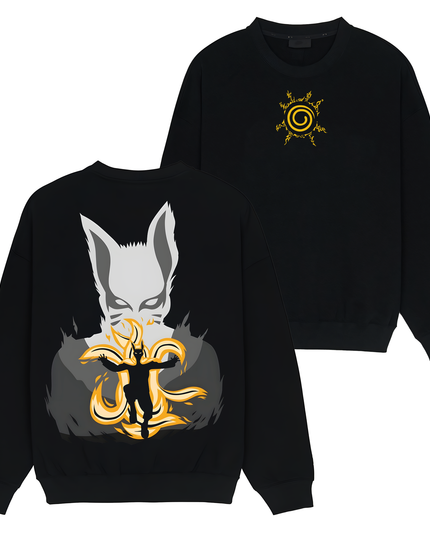 Naruto Uzumaki x Kurama Jinchuriki - Naruto - TShirt Sweatshirt Hoodie ORCA292