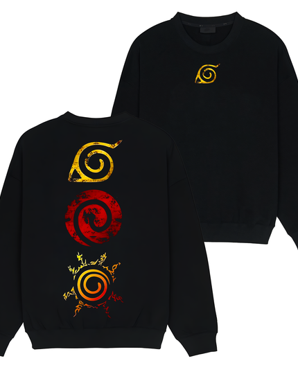 Naruto Uzumaki x Kurama Jinchuriki - Naruto - TShirt Sweatshirt Hoodie ORCA293