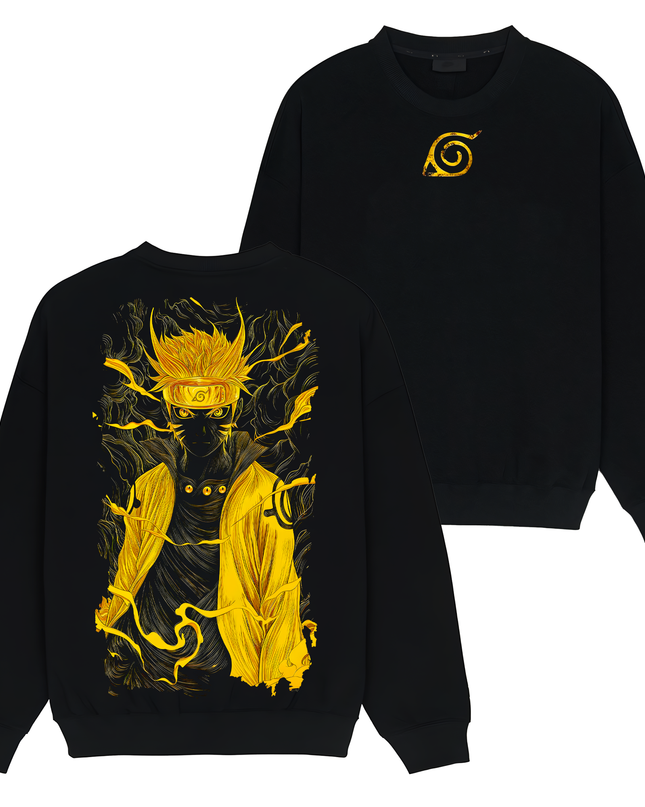 Naruto Uzumaki x Kurama Jinchuriki - Naruto - TShirt Sweatshirt Hoodie ORCA294