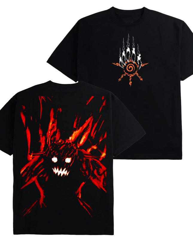 Naruto Uzumaki x Kurama Jinchuriki - Naruto - TShirt Sweatshirt Hoodie ORCA295