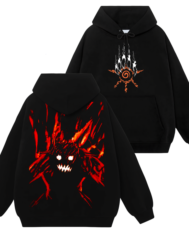Naruto Uzumaki x Kurama Jinchuriki - Naruto - TShirt Sweatshirt Hoodie ORCA295
