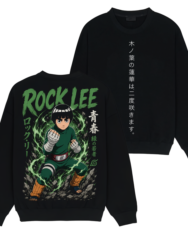 Rock Lee - Naruto - TShirt Sweatshirt Hoodie ORCA366
