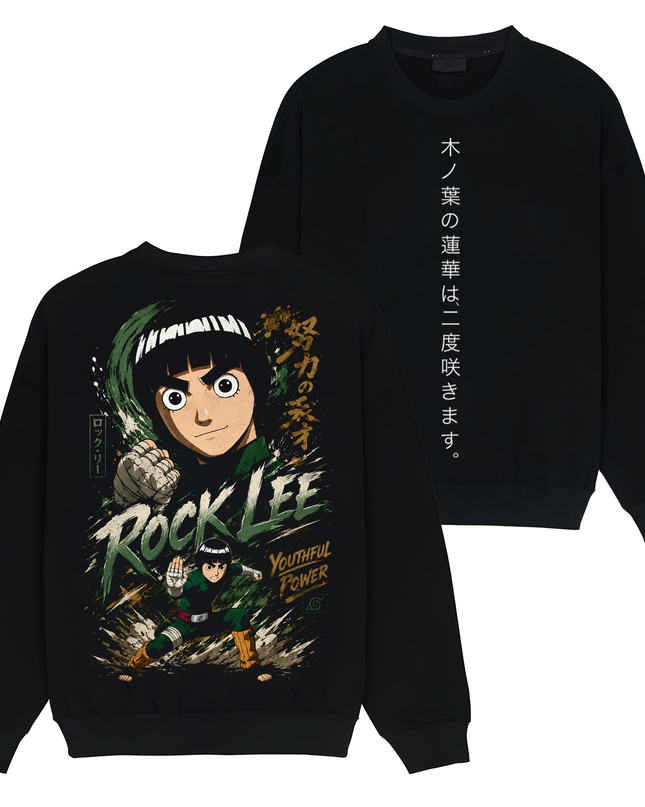 Rock Lee - Naruto - TShirt Sweatshirt Hoodie ORCA367