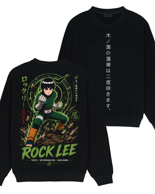 Rock Lee - Naruto - TShirt Sweatshirt Hoodie ORCA368