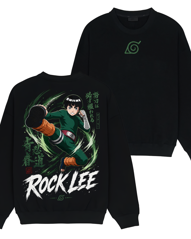 Rock Lee - Naruto - TShirt Sweatshirt Hoodie ORCA369
