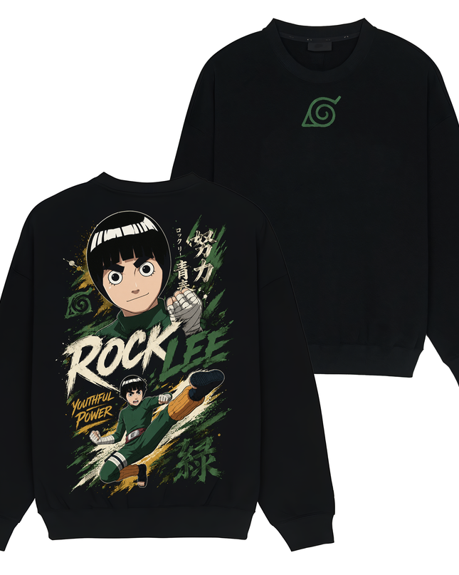 Rock Lee - Naruto - TShirt Sweatshirt Hoodie ORCA371