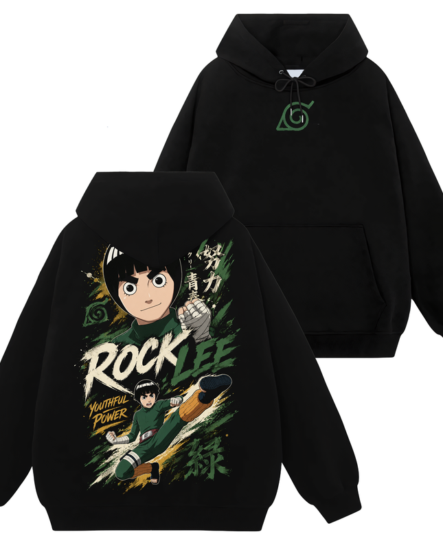 Rock Lee - Naruto - TShirt Sweatshirt Hoodie ORCA371