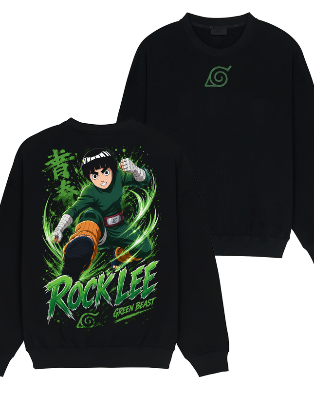 Rock Lee - Naruto - TShirt Sweatshirt Hoodie ORCA372
