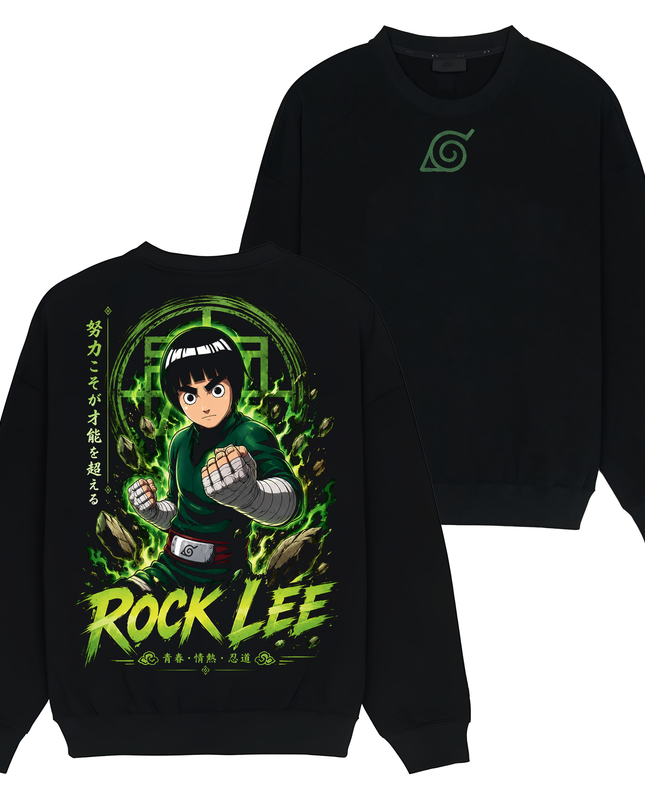 Rock Lee - Naruto - TShirt Sweatshirt Hoodie ORCA374