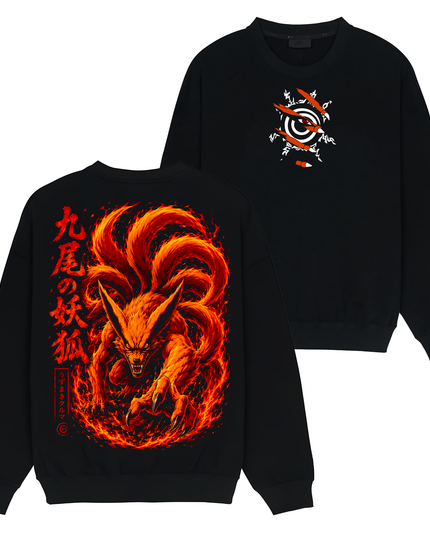 Naruto Uzumaki x Kurama Jinchuriki - Naruto - TShirt Sweatshirt Hoodie ORCA297
