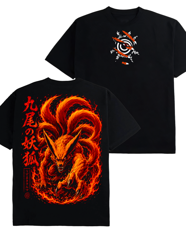 Naruto Uzumaki x Kurama Jinchuriki - Naruto - TShirt Sweatshirt Hoodie ORCA297
