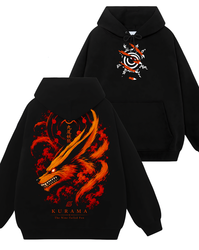 Naruto Uzumaki x Kurama Jinchuriki - Naruto - TShirt Sweatshirt Hoodie ORCA298
