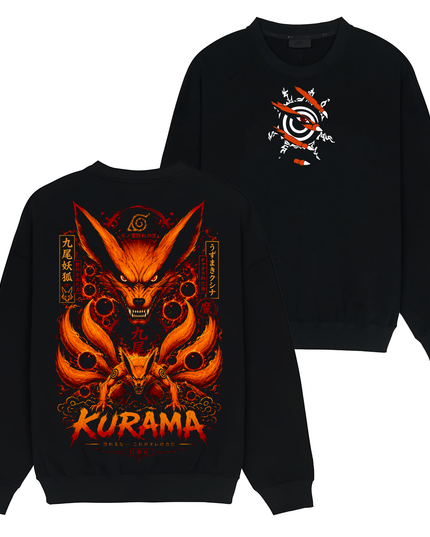 Naruto Uzumaki x Kurama Jinchuriki - Naruto - TShirt Sweatshirt Hoodie ORCA299