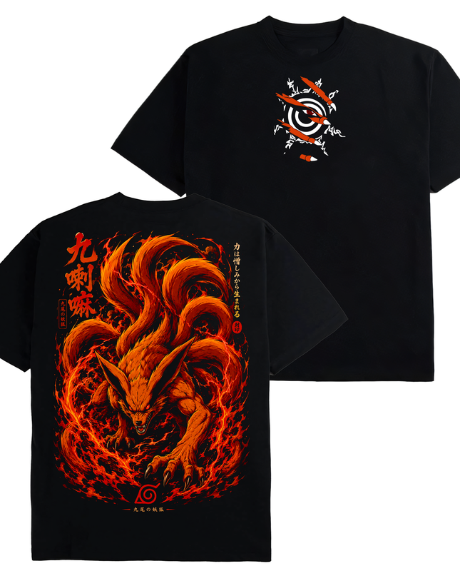 Naruto Uzumaki x Kurama Jinchuriki - Naruto - TShirt Sweatshirt Hoodie ORCA302
