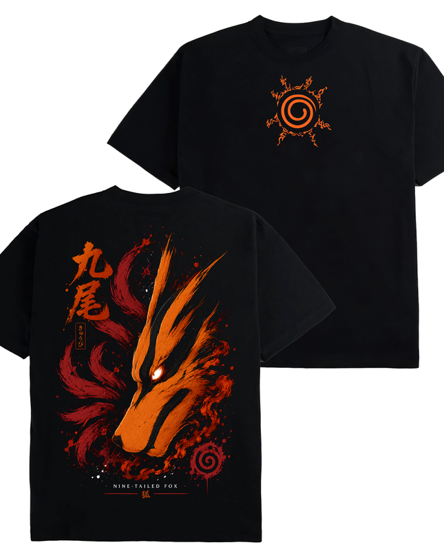 Naruto Uzumaki x Kurama Jinchuriki - Naruto - TShirt Sweatshirt Hoodie ORCA303