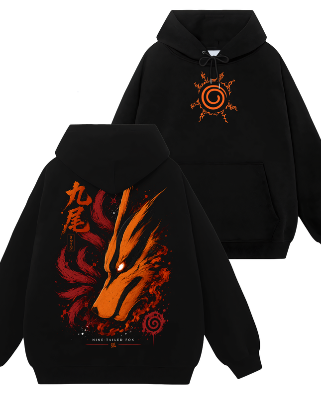 Naruto Uzumaki x Kurama Jinchuriki - Naruto - TShirt Sweatshirt Hoodie ORCA303