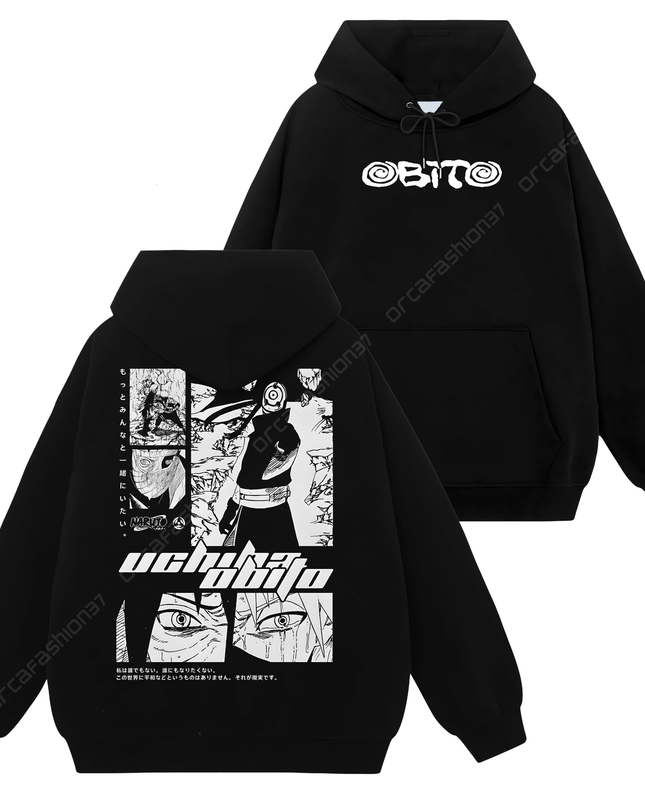 Obito Uchiha Akatsuki - Naruto - TShirt Sweatshirt Hoodie ORCA431